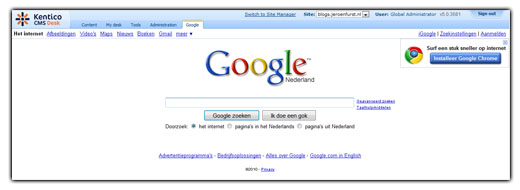 Google module