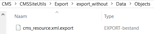 Custom modules classes missing in export packages