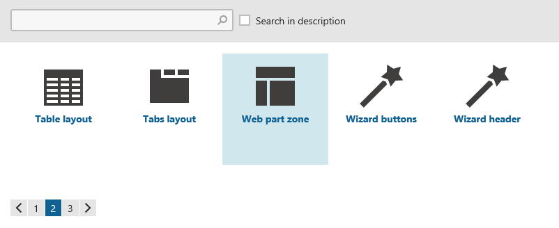 Web part zone web part