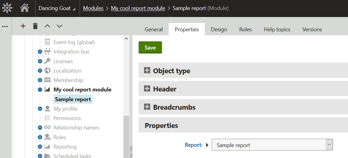 How to create your own cool custom report module in How to create your own cool custom report module in